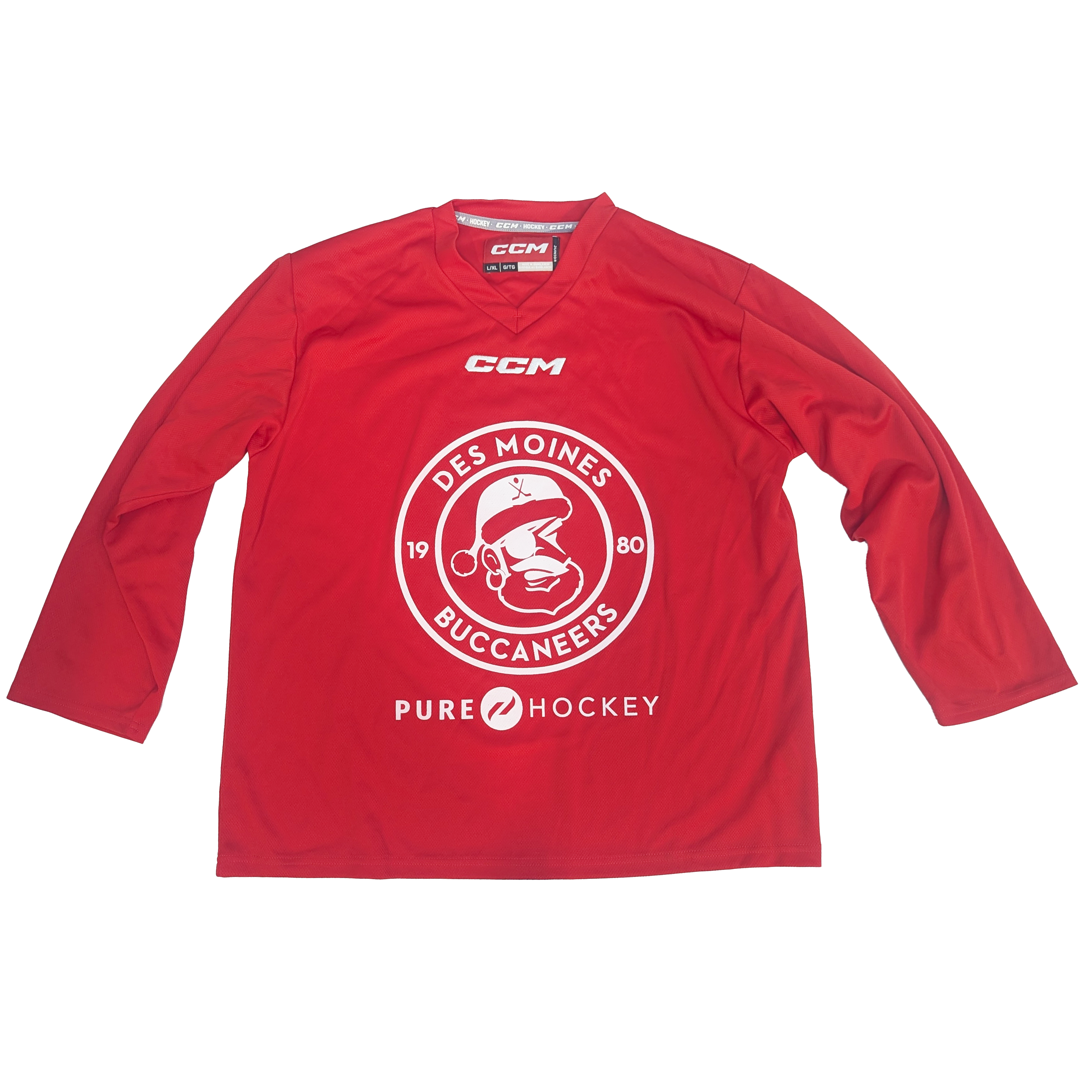 CCM - Nouveau maillot d'entraînement - Junior (rouge)
